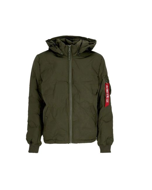 Alpha Industries Green Winter Jackets for men