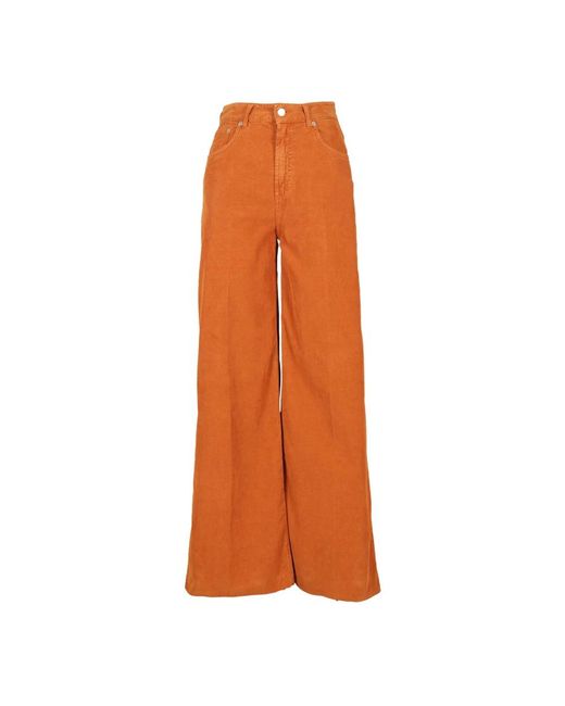 Wide Trousers Department 5 de color Orange