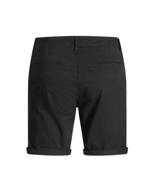 Jack & Jones Black Casual Shorts for men