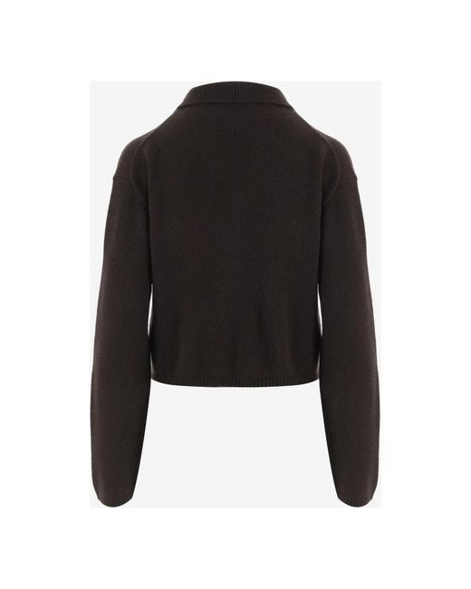 Allude Black Cashmere Knitwear