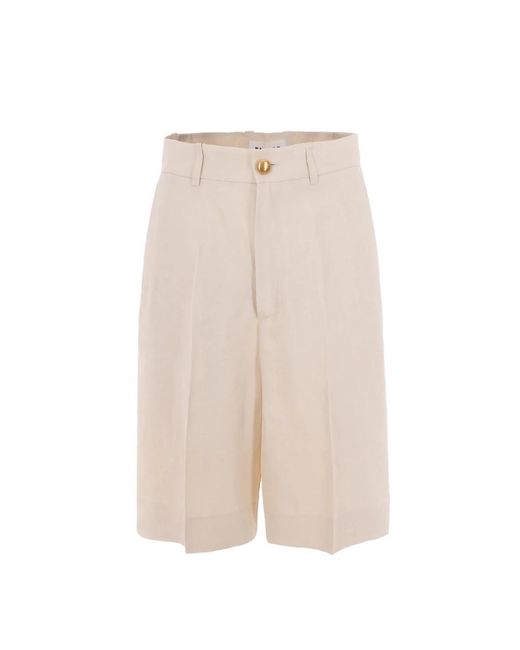 P.A.R.O.S.H. Natural Casual Shorts