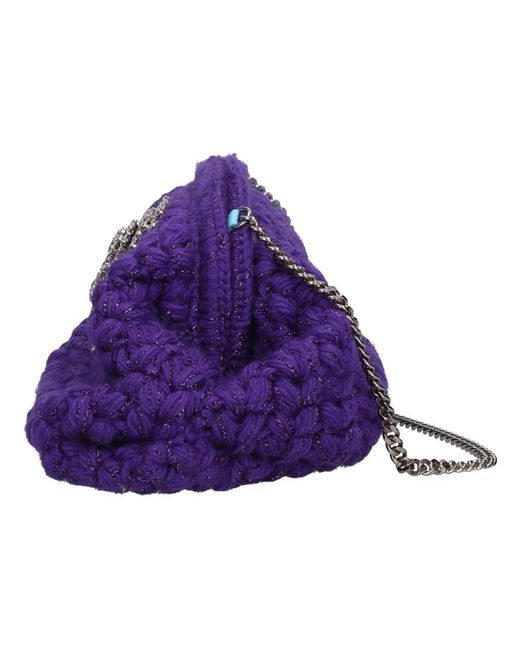 Gedebe Purple Clutches