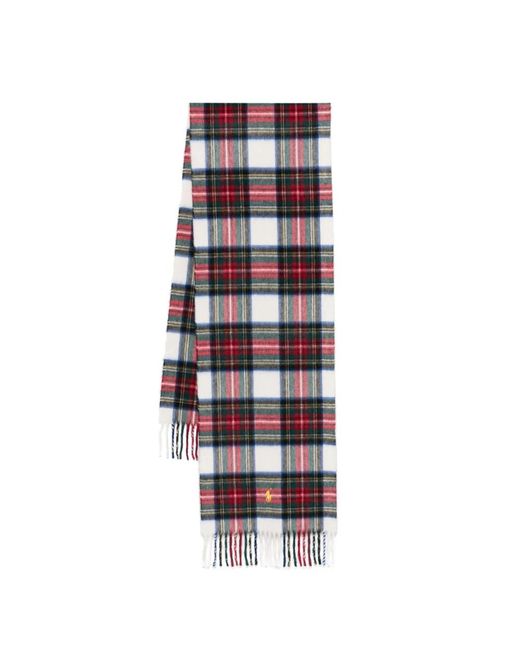 Polo Ralph Lauren Red Winter Scarves for men