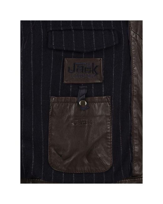 The Jack Leathers Black Leather Jackets for men