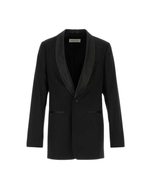 Dries Van Noten Bartux Blazer in het Black voor heren