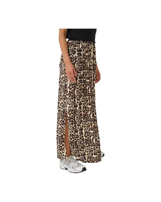 Kaffe Maxi Skirts in het Brown
