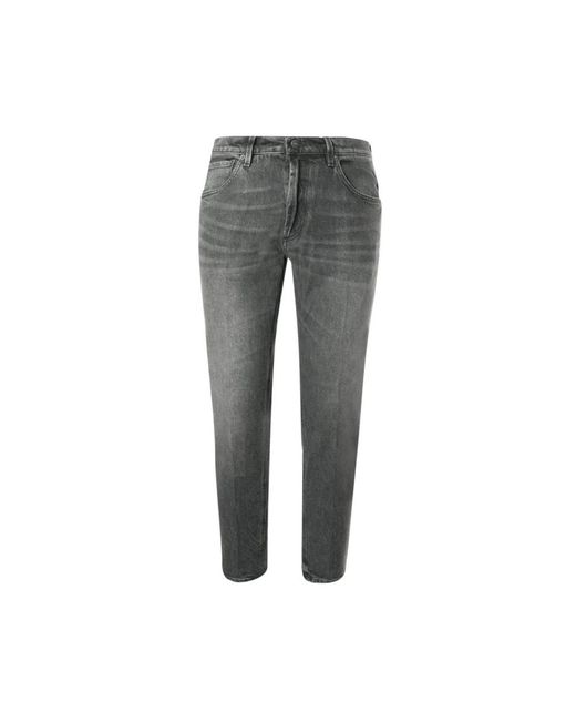 Dondup Gray Slim Fit Jeans for men