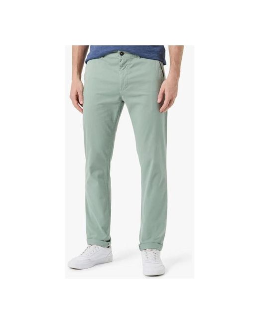 HUGO Broeken ,Groen ,Katoen Slim Chino Broek in het Green voor heren
