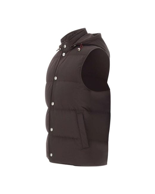 Vests Eleventy pour homme en coloris Brown