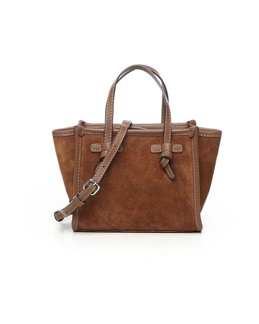 Gianni Chiarini Leren Tassen Collectie in het Brown