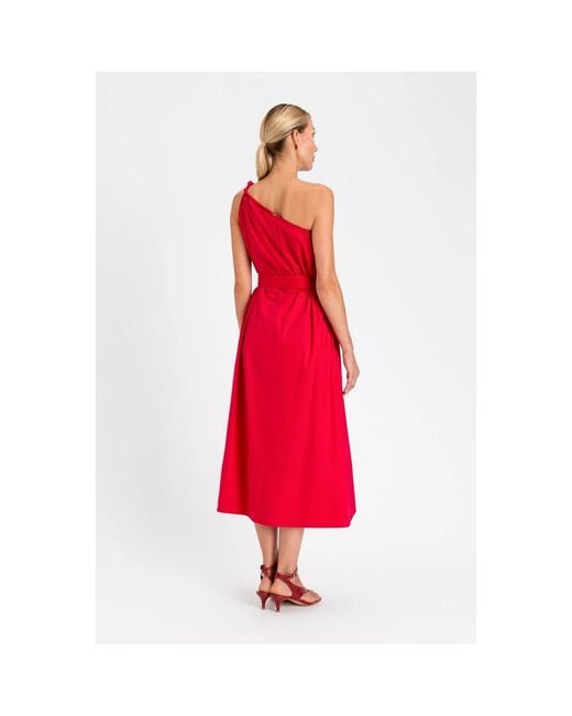 Twinset Red Midi Dresses