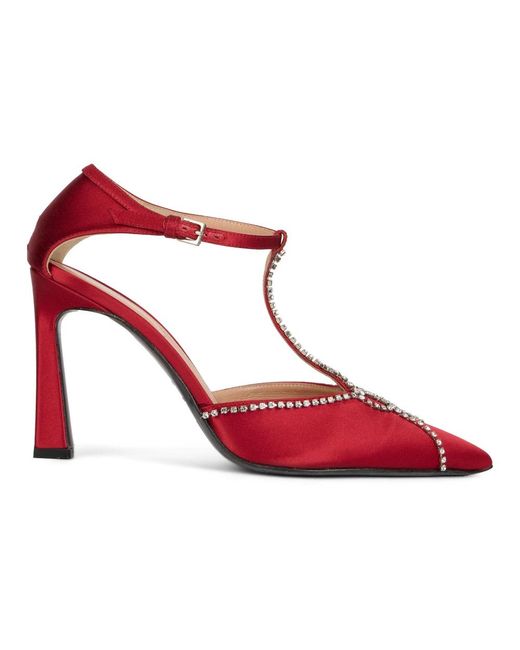 Alberta Ferretti Red Pumps