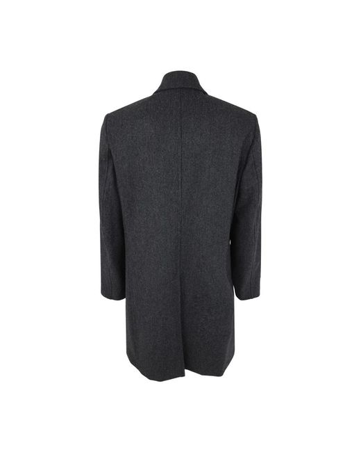 Boglioli Blue Single-Breasted Coats for men