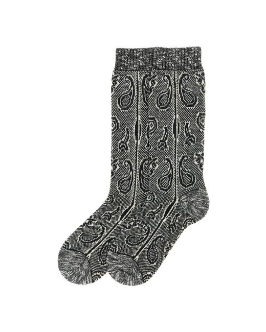 Socks Dries Van Noten en coloris Gray