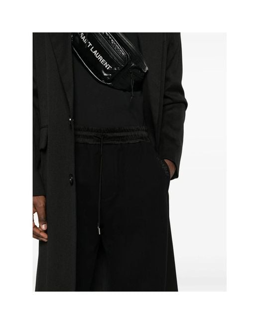 Saint Laurent Black Sweatpants for men