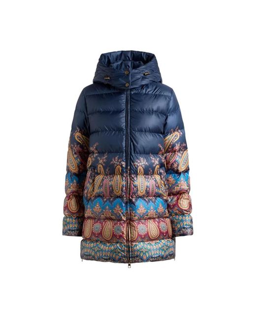Down Jackets Etro de color Blue