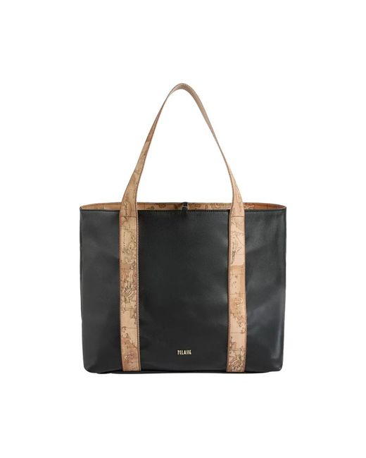 Alviero Martini 1A Classe Black Shopping Bags