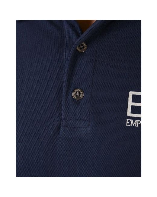 EA7 Klassisches polo shirt in Blue für Herren