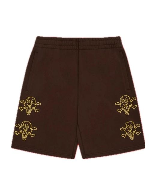ICECREAM Brown Casual Shorts for men