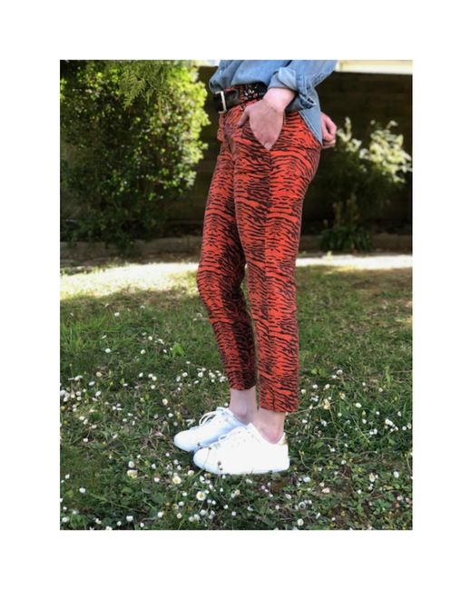 Mason's Red Chinos