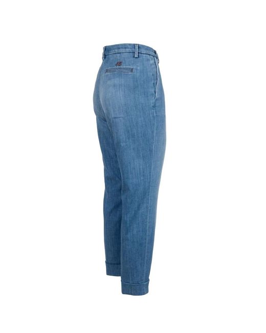 Jacob Cohen Blue Loose-Fit Jeans