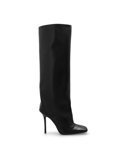 The Attico Black 'sienna' stiefeletten mit absatz