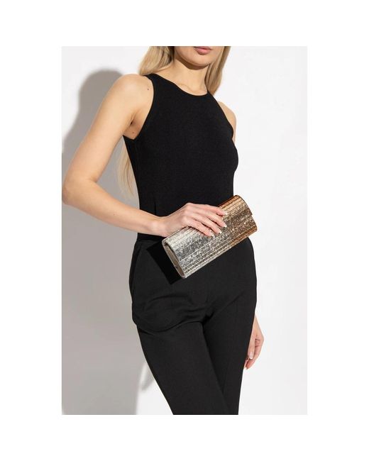 Jimmy Choo Clutches in het Metallic