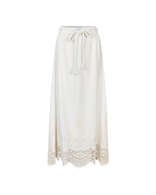Dea Kudibal White Maxi Skirts