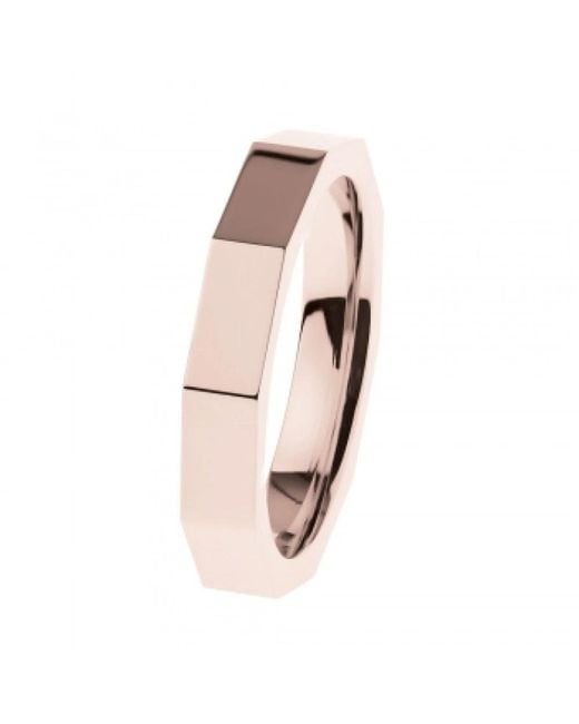ERNSTES DESIGN Pink Eleganter Evia Damenring Roségold