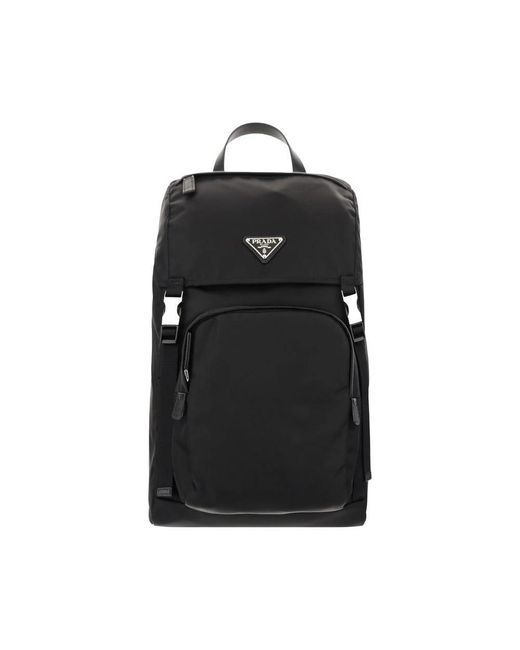 Prada Tessuto Montagna Rugzak in het Black voor heren