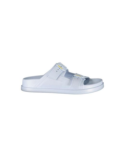Blauer Blue Polyethylen-Sandale