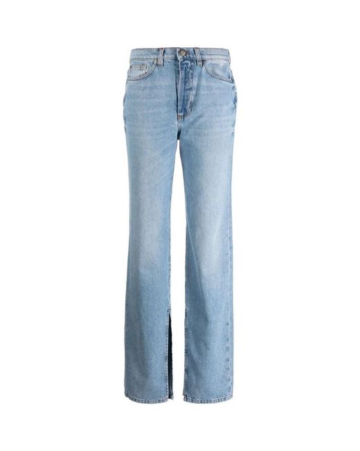 Twin Set Blue Straight Jeans