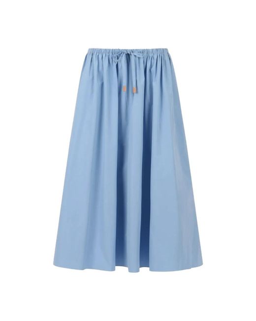 Marni Blue Midi Skirts