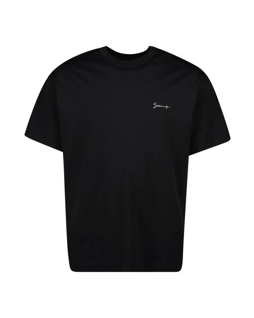 Givenchy Tops ,Zwart ,Katoen T-Shirt Met Hubert Objects-Print in het Black voor heren