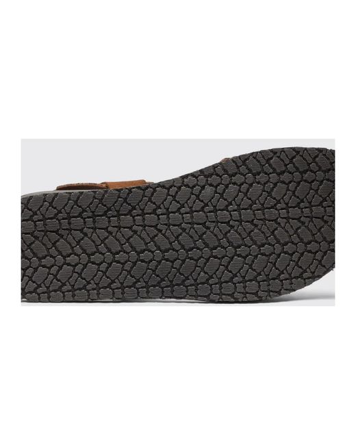 Scarosso Flat Sandals in het Brown voor heren