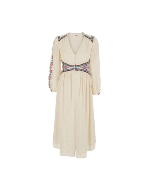 Midi Dresses Ba&sh de color Natural