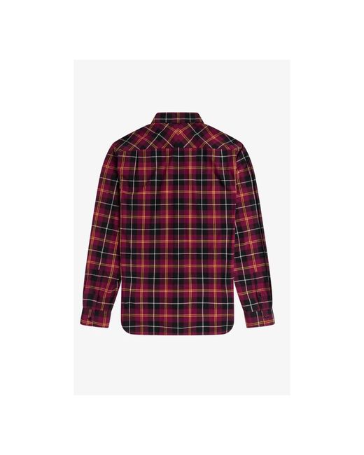Fred Perry Red Casual Shirts for men