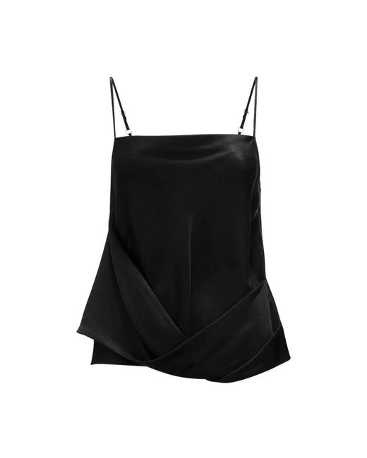 J.W. Anderson Black Sleeveless Tops