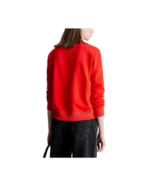Calvin Klein Red Sweatshirts