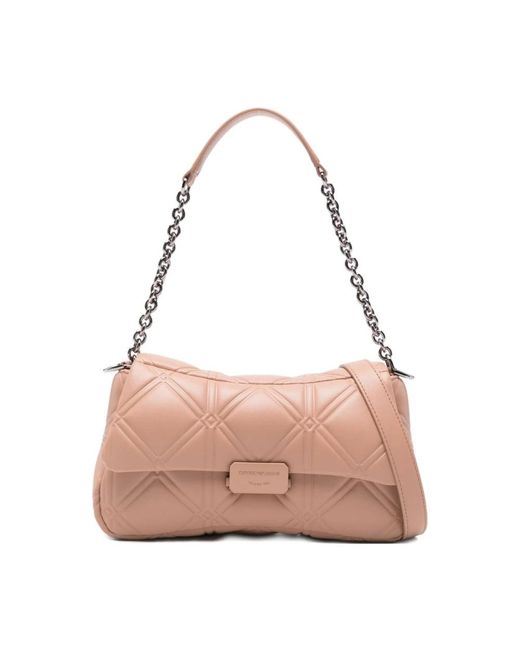 Emporio Armani Pink Shoulder Bags
