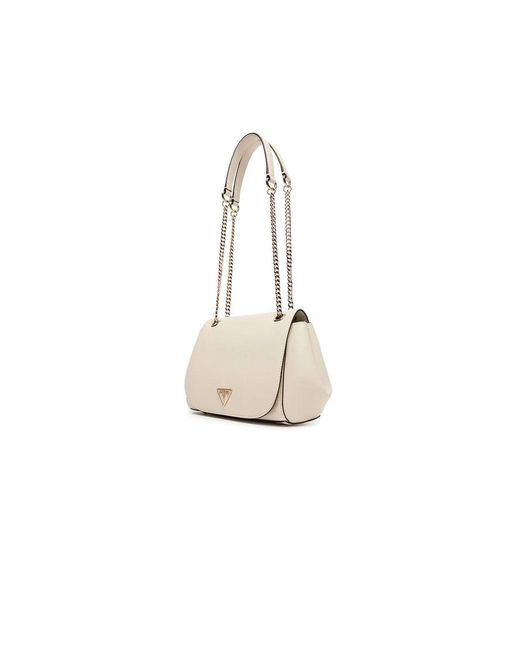 Guess White Shoulder Bags