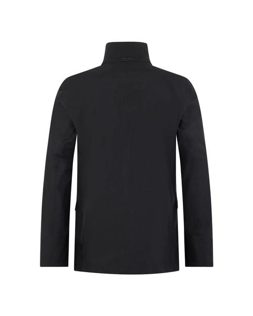 Light Jackets Herno de hombre de color Black