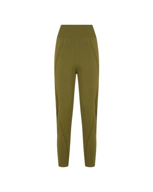 Alberta Ferretti Green Leggings