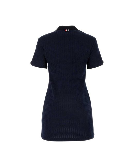 Thom Browne Blue Short Dresses