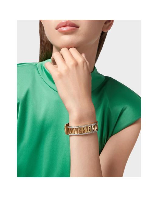 Bracelets di Philipp Plein in Metallic