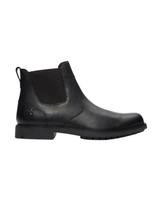 Timberland Black Chelsea Boots for men