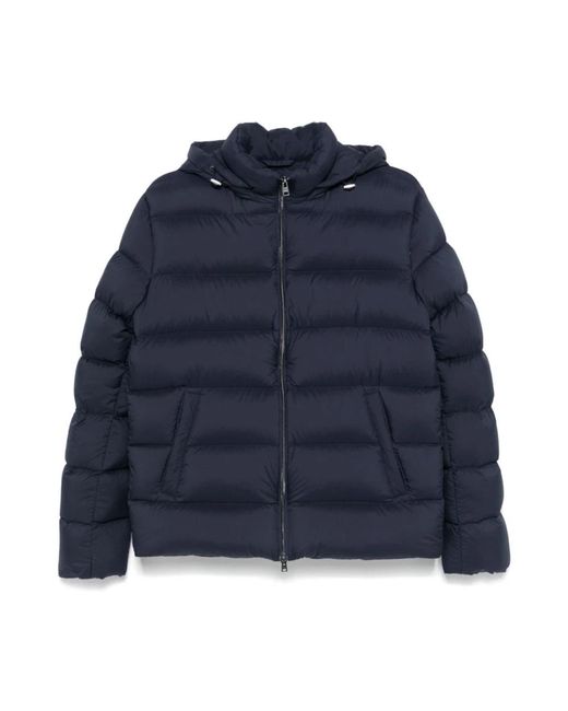 Herno Jassen ,Blauw ,Blauwe Winterjassen in het Blue voor heren