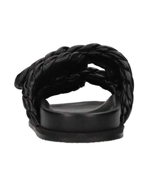 Elena Iachi Black Sliders
