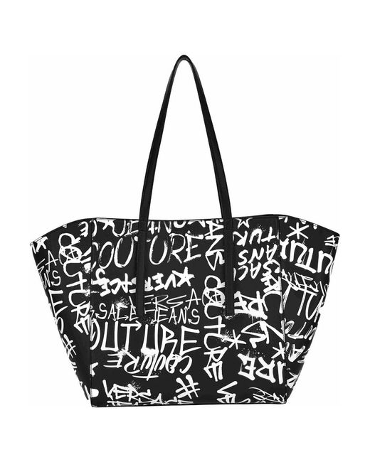 Borsa couture nera di Versace Jeans Couture in Black