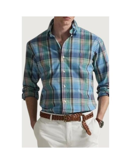 Casual Shirts di Polo Ralph Lauren in Blue da Uomo